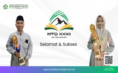 MTs Darun Najah Raih Dua Prestasi pada MTQ XXXII Tingkat Kabupaten Lumajang Tahun 2026