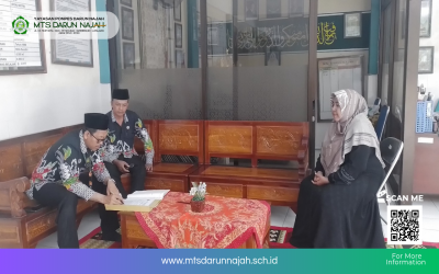 Kasi Pendma Kemenag Lumajang Lakukan Monitoring Kegiatan Ramadhan di MTs Darun Najah