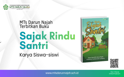MTs Darun Najah Terbitkan Buku Antologi Puisi “Sajak Rindu Santri” Karya Siswa-siswi
