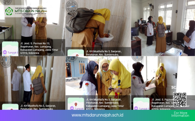 Inspeksi Kesehatan Lingkungan Puskesmas Labruk Kidul di MTs Darun Najah, Hasil IKL Memenuhi Kriteria