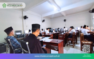 Hari Keenam ASAT Kelas IX MTs Darun Najah Berlangsung Lancar dan Tertib