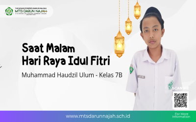 Saat Malam Hari Raya Idul Fitri