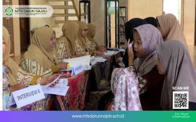 Interview Tahap II PPDB MTs Darun Najah Diikuti 50 Calon Santri dan Wali Santri