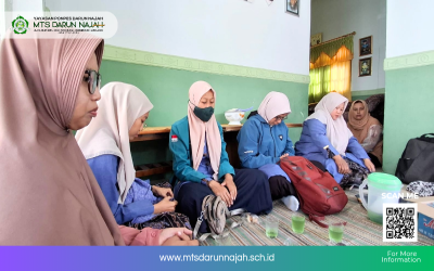 MTs Darun Najah Takziyah ke Kediaman Ananda Azra Meila Hamidah di Jatirejo Kunir
